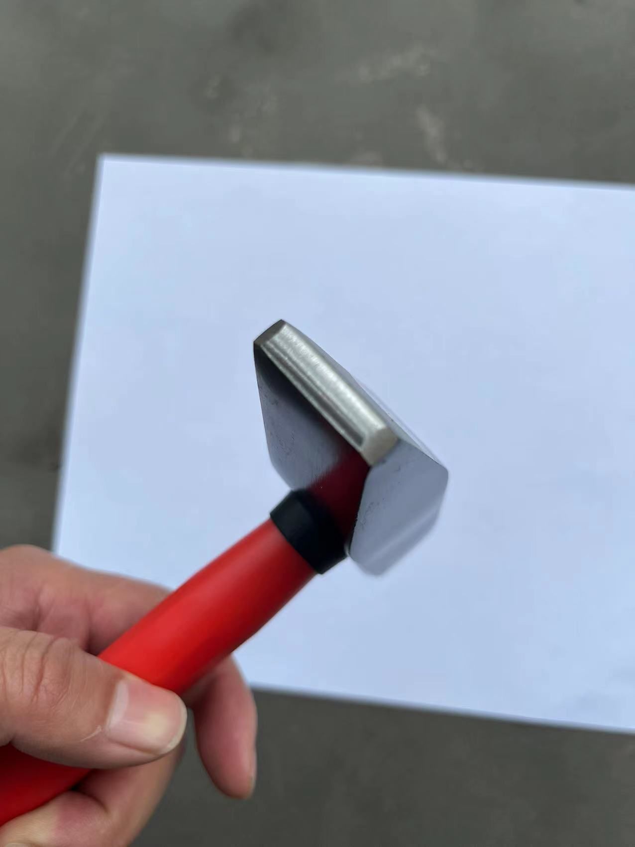 Машиністський молоток німецького типу з пластиковою ручкою TPR Дерев'яна ручка (5)11